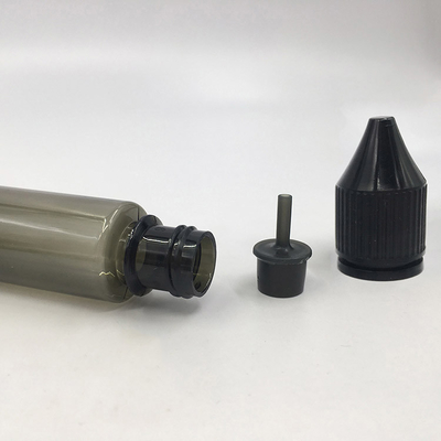 Round E Liquid Bottle PET with Screen Printing Surface Handling