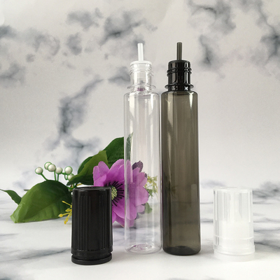30ml Chubby Gorilla LDPE PET Plastic Unicorn Squeeze Bottle 10 Pack Dropper Bottle Transparent Black Reusable Child Proof