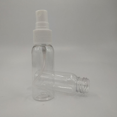30ml 60ml 100ml150m 200ml 250ml Cosmo Shape Screen Printing Matte Black PET Plastic Spray Bottle In Stock