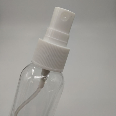 Wholesale Custom 1Oz 2Oz 30Ml 50Ml150Ml Empty Transparent Clear Boston Round Spray Pump Plastic Pet Bottles For Alcohol
