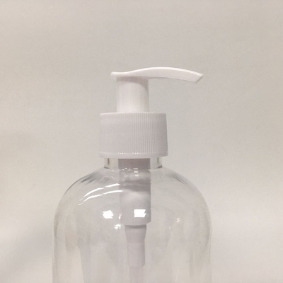 Refillable 16oz Empty Amber 500ml Plastic PET Lotion Bottle With Pump For Shampoo