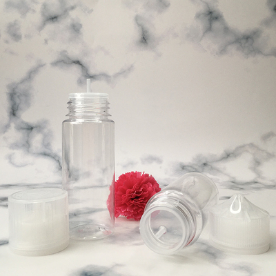 Transparent E Liquid Bottle 10ml 15ml 30ml 60ml 80ml 100ml Screw Cap
