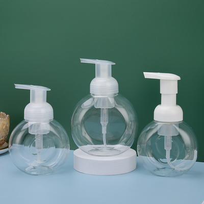 Best Selling Durable Using 250ml 8oz Thick Wall Plastic Cosmetic PCR PET Pump Bottles