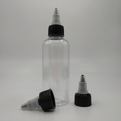 15ml 30ml 50ml 70ml 80ml 100ml Plastic Screw Top Containers For Customized Label Panel