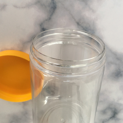 85 Diameter Transparent Plastic Containers With Transparent Design