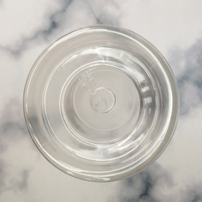 85 Diameter Transparent Plastic Containers With Transparent Design