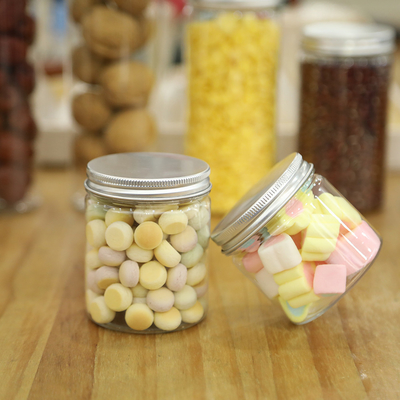 Customization Plastic Jar Containers with Printing 2oz 3oz 4oz 5oz 6oz 7oz 8oz Capacity