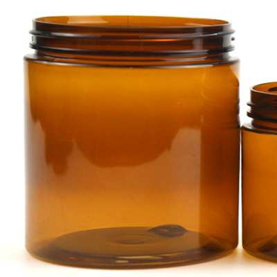Transparent Plastic Jars Containers Custom 2oz-8oz Capacity Paper Carton Packaging