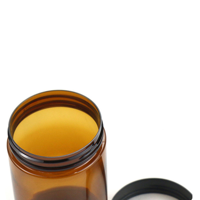 Transparent Plastic Jars Containers Custom 2oz-8oz Capacity Paper Carton Packaging