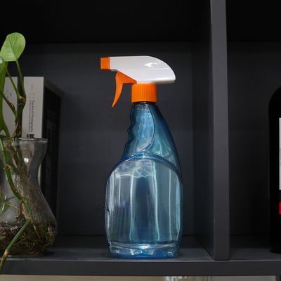 Clear Plastic Trigger Sprayer Bottle with Screen Printed Cosmetic Packaging Standard 10000pcs