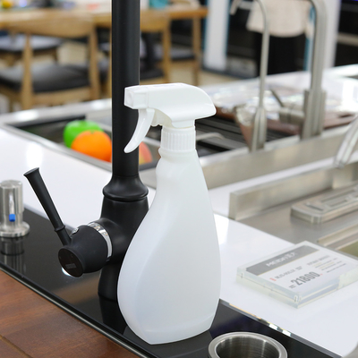 200ml Clear Plastic Empty Cylinder Misting Bottles With Custom Logo