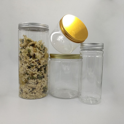 Customized Plastic Jar Containers / Plastic Containers Jars With Pressure Sensitive Sealing