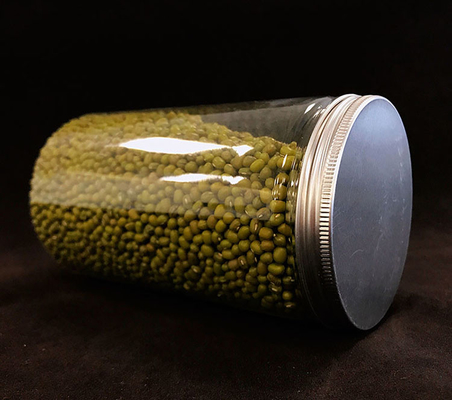 Custom Transparent Plastic Jar Containers Custom Logo Printing Paper Carton Packaging