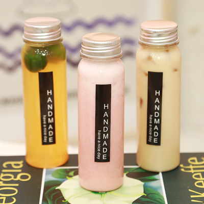 Leak Proof Bubble Tea Jugs with Handles Variety Sizes Plastic Beverage Containers