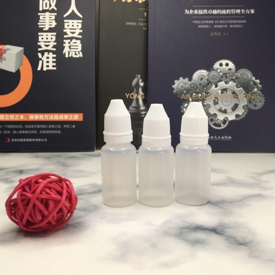 10ml Customized Logo Glass Dropper Bottles Transparent Black Liquid Dropper With Smooth Surface