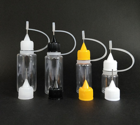 Smooth Glass Dropper Bottles Screw Cap 10ml-120ml Transparent Black Customize