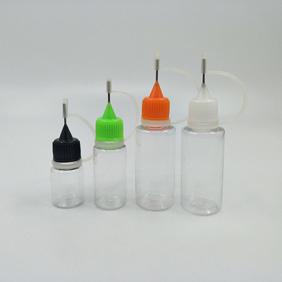 Smooth Glass Dropper Bottles Screw Cap 10ml-120ml Transparent Black Customize