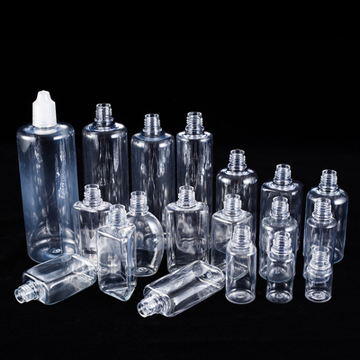 Customizable Glass Liquid Dropper Bottles In Various Sizes Transparent Black Design
