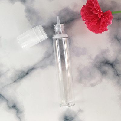Childproof PET E Liquid Bottles Custom Printed 10ml 15ml 30ml 60ml 80ml 100ml Capacity