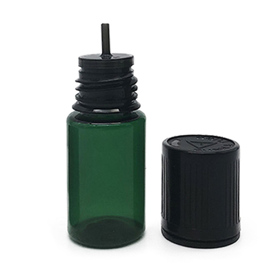 Personalized Logo Round E Liquid Bottle With Screw Cap PET Screen Printed
