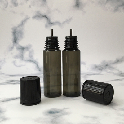 Fresh Round PET Small Bottles For Liquidss Childproof Screw Cap Various Capacities