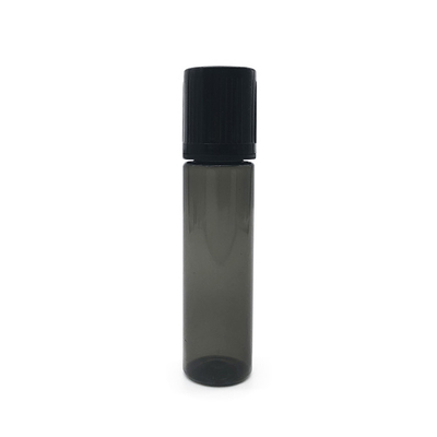 Custom E Liquid PET Bottle With Screw Cap Round Shape Custom Logo And Color Printing