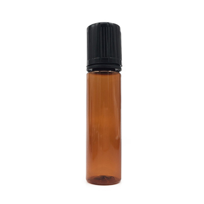 Custom E Liquid PET Bottle With Screw Cap Round Shape Custom Logo And Color Printing