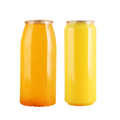 Customizable Clear Milk Tea Bottles with Handle 120ml to 500ml Capacity Square Round Shape