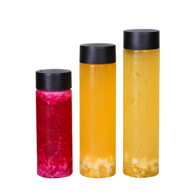 500ml Capacity Milk Tea Bottles With Handle Plastic Material Capacity 120ml 250ml 350ml