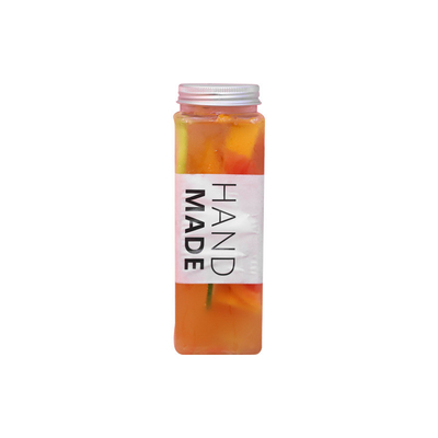 Convenient Screw On Lid Bubble Tea Jugs With Handle