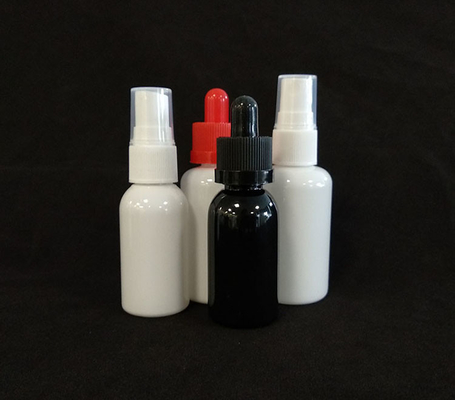 Round PET Spray Bottles Transparent Durable Design Various Capacity Options