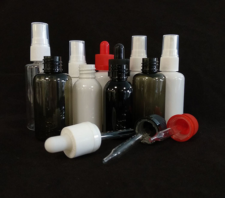 Round PET Spray Bottles Transparent Durable Design Various Capacity Options