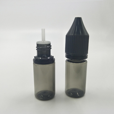 Round Liquid Dropper Bottle With Custom Screen Printing Screw Cap Seal Custom Logo Design