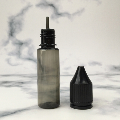 Childproof Transparent E Liquid Bottles With Custom Logo Customized Printing Various Capacities