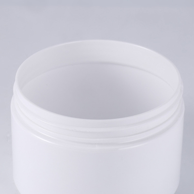 Custom Printed Transparent Plastic Cosmetic Jar Smooth Surface Various Sizes 10ml-150ml