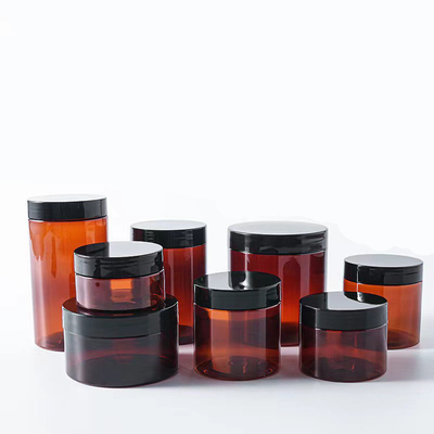 Personalized Logo Printed Smooth Cosmetic Jar With Sealing Gasket