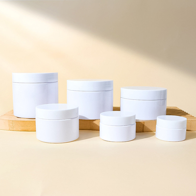 Unique Cosmetic Jar Custom Design With Sealing Gasket Various Sizes Smooth Surface