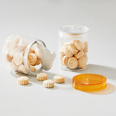 Elegant Plastic Cosmetic Jar Set Customized Printing Various Sizes For Beauty Products