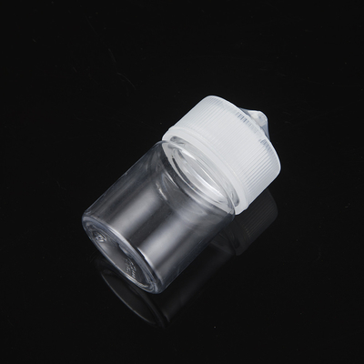 Round PET  E Liquid Bottles With Custom Logo Screw Cap Sealing