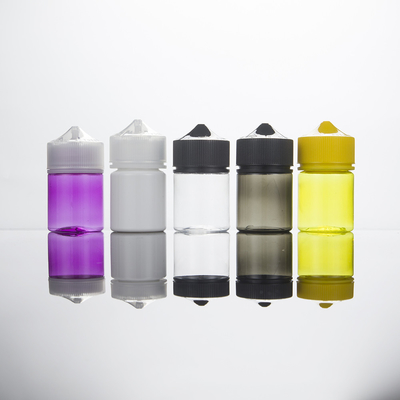 E Liquid PET Bottle Childproof Neck 10ml-100ml Custom E Liquid Screen Printing Bottle