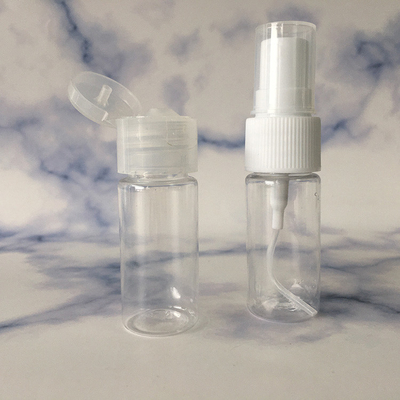 Customized Label Panel Screw On Plastic Bottles For High Versatility