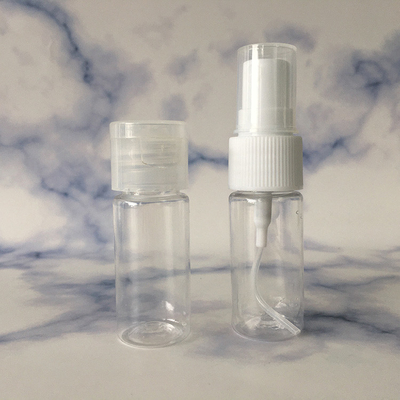 Customized Label Panel Screw On Plastic Bottles For High Versatility