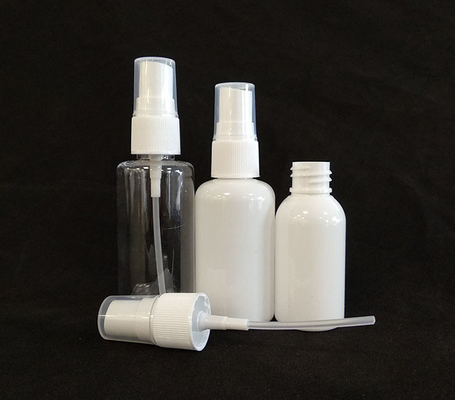 Smooth PET Plastic Spray Bottle For Daily Use With Transparent Color And Classic Design