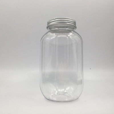 Leak Proof Milk Tea Bottles 120ml 250ml 350ml 500ml Clear Square Round Bottles With Screw On Lid