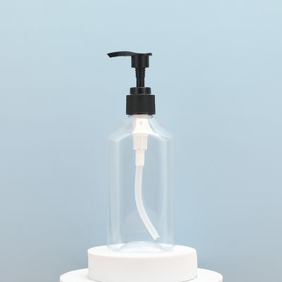 Screen Printing Plastic Lotion Bottles Constructed Using PET Body and PET Collar Containers for Cosmetic Skincare Packaging Needs