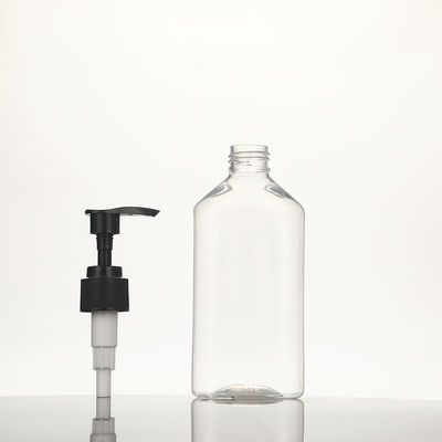 Screen Printing Plastic Lotion Bottles Constructed Using PET Body and PET Collar Containers for Cosmetic Skincare Packaging Needs