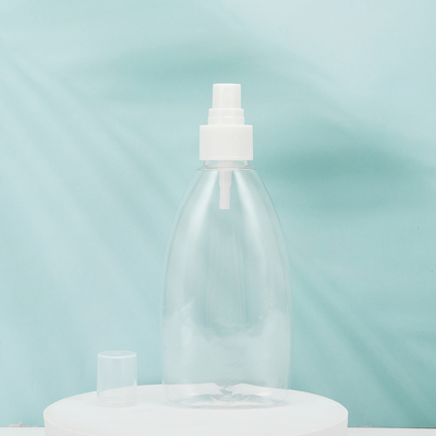 Clear Round PMMA Lotion Bottles 250ml 300ml 500ml Sample Provided White/Customer Request