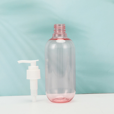 PET Collar Plastic Lotion Bottles with Customizable Mould and Labeling Surface