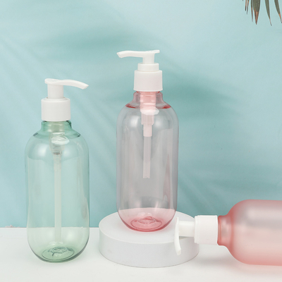 Customizable White Plastic Lotion Bottles for Various Volumes with Screen Printing
