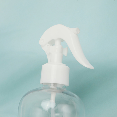 Clear Plastic Lotion Bottles with White Cap and UV Electroplated Collar